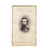 Civil War SIGNED CDV Capt Marcus Riggs 4th KY Cav
