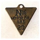 1941 CONOCO Nth Motor Oil Watch Fob WWII