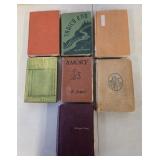 6 Western Novels & 1868 Washington Irvings Works