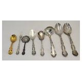8 Gorham Strasbourg Sterling Silver Serving Pieces
