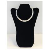 Sterling Silver Collar Necklace 30 Grams