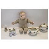 Antique Bye Lo Baby Doll Nodder S&P RS Prussia
