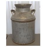 Antique Steel Milk Can