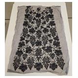 1920s Unused Beaded Dressmaker Flapper Dress Panel