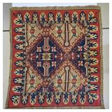 Antique 19th Century Ajrakh Block Printed Cloth