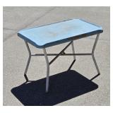 Samsonite Russel Wright Trayble Metal Patio Table