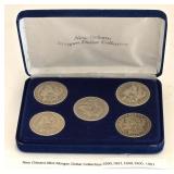 5 New Orleans Mint Morgan Silver Dollar Collection