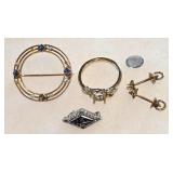 Vintage Gold Jewelry to Scrap or Repair