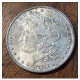 US 1886-P Morgan Silver Dollar HIGH GRADE