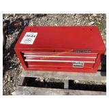 D1. Craftsman tool box with miscellaneous tools