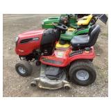 E2. CRAFTSMAN DYS4500 RIDING LAWN TRACTOR W/ 54" D
