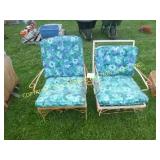 (2) OUTDOOR CHAIRS