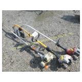 (3) GAS STRING TRIMMERS