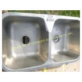 DUAL STAINLESS STEEL SINK