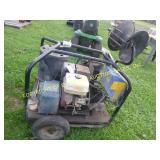 STEAMER ON CART W/ HONDA ENGINE