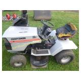 CRAFTSMAN 12HP OHV RIDING MOWER W/ REAR BAGGER