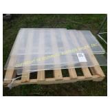 PALLET OF ACRYLIC PLATES