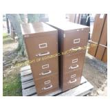 (2) FILING CABINETS