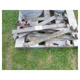 LOT OF STEEL COIL RACK BRACKETS