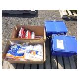 LOT OF MISC, WEATHER STRIP, AC UNIT COVERS