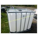 275-300 GAL FOOD GRADE CAGED POLY TOTE