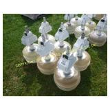 (6) HIGH BAY METAL A GLASS LIGHTS