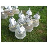 (6) HIGH BAY METAL A GLASS LIGHTS