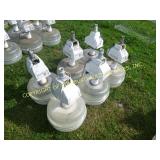 (6) HIGH BAY METAL A GLASS LIGHTS