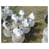 (6) HIGH BAY METAL A GLASS LIGHTS