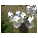 (5) HIGH BAY METAL A GLASS LIGHTS