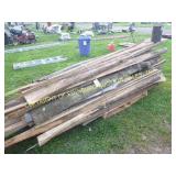 LOT OF SLAB WOOD