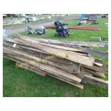 LOT OF SLAB WOOD