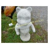 LARGE TEDDY BEAR CONCRETE LAWN ORNAMENT