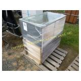 22IN X 36IN GLASS DISPLAY CASE WITH LIGHTS