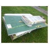 PALLET OF DOORS & WINDOWS