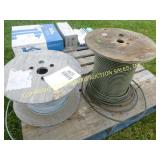 (2) SPOOLS OF WIRE