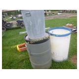 (2) 50 GAL POLY DRUMS