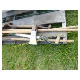 LOT OF YARD TOOLS