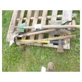 LOT OF YARD TOOLS