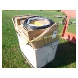 CART FULL OF TELEWIRE BOXES