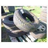 (3) KELLY 265/75R16 TIRES & (1) TIRE W/ RIM