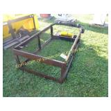 FRAME FOR BED MOUNT SALT SPREADER