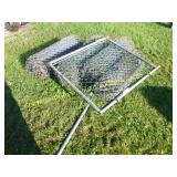 MISC CHAIN LINK FENCE WITH POLES