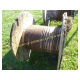 SPOOL OF WIRE ROPE