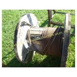 SPOOL OF WIRE ROPE