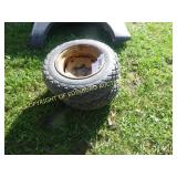 (2) LAWN TRACTOR TIRES
