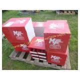 PALLET OF RED TOOL BINS