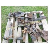 LOT OF MEYER SNOW PLOW BRACKETS & FEET