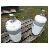 (2) FIRE SUPPRESANT TANKS