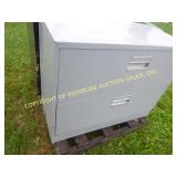GREY FILING CABINET